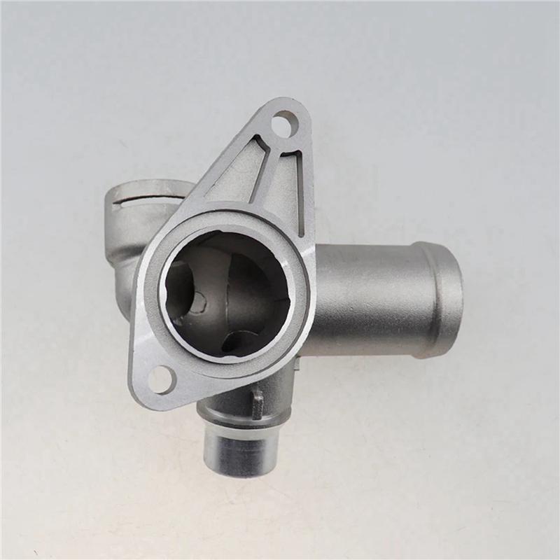 2X Engine Radiator Coolant Hose Connector Three-Way Connector 06B121132E 06B121132B For A4 B6 B7 1.8T