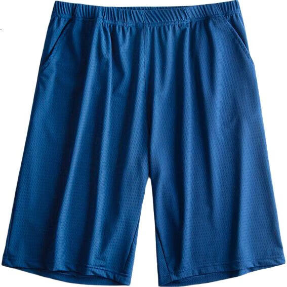 LangSha Ice Silk Sleep Shorts for Men, Summer Lightweight Athletic Loungewear, Loose-Fitting Home Pants for Men to Sleep i