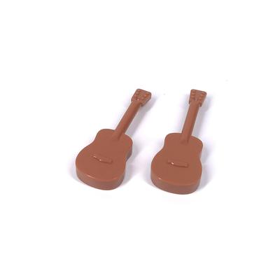 Small Particles Building Block Spare Parts Musical Instrument Splicing Parts Figurine Handheld Acoustic Guitar Toy