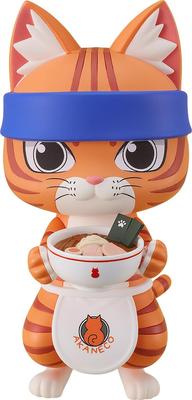 Nendoroid Ramen Red Cat Bunzo Non-scale Plastic Painted Movable Figure