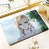 Anime V-Violet E-Evergarden Floor Mat Bedroom Living Room Flannel Door Mat Non-Slip Home Decor
