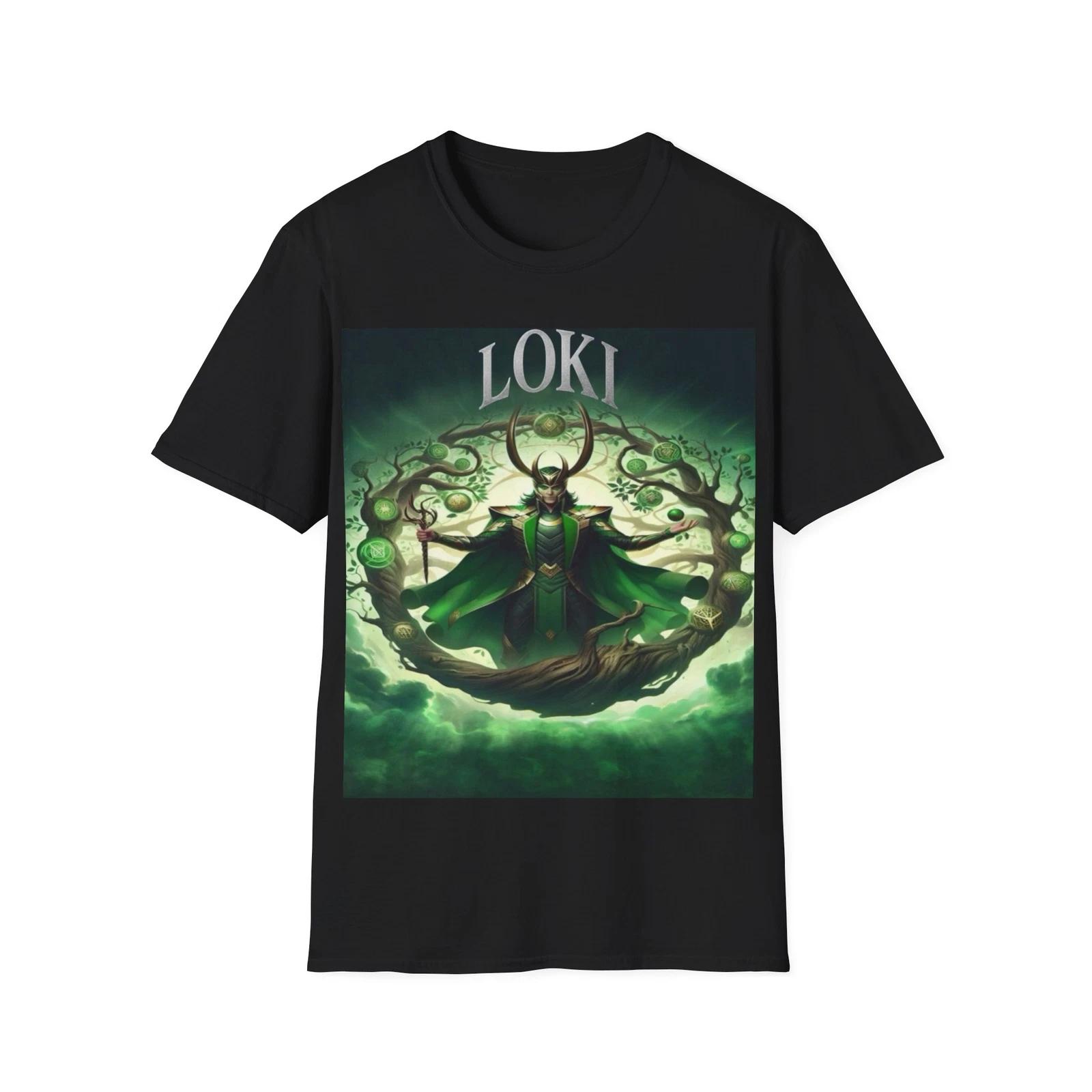 Loki Shirt | Marvel Mischievous Villain Tee | Premium Quality S