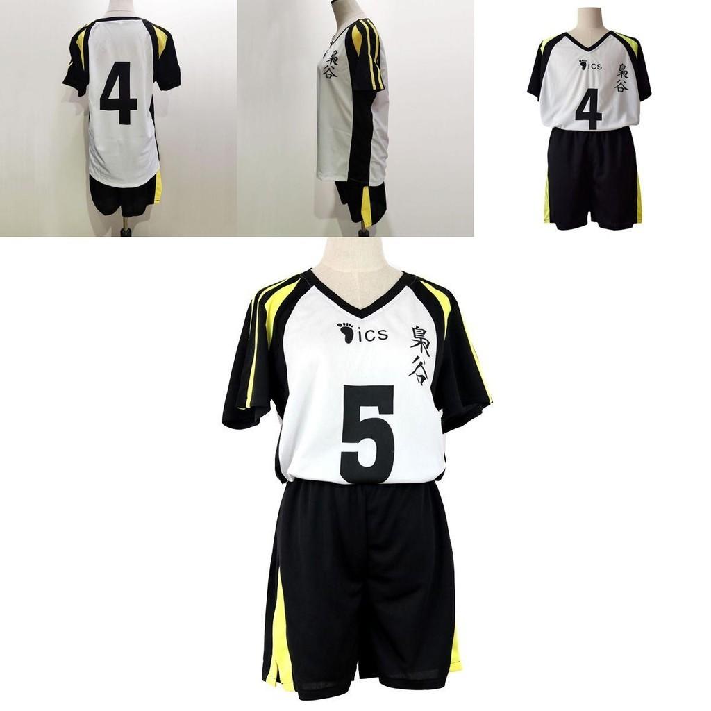 Authentic Haikyuu Fukurodani Academy Bokuto Koutarou Jersey Cosplay Costume Set