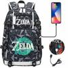 69 Game Print Teen Student Backpack Large Capacity Casual Travel Daypack for Boys and Girls