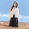Betu Women's Butterfly Button Color Dot Knit Cardigan