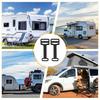 2PCS RV Window Limiter, Ventilation Restrictor Lock For Travel Trailer, Caravan, Safe Airflow & Security Latch Dropshipping