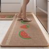 New Water & Oil-Absorbing Kitchen Floor Mat - Simple Style, Perfect for Corners & Sinks