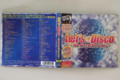 CD VARIOUS - Let's Disco -The Best Of Disco Hits UICZ16779 Universal Music 2018 Japan Obi Soul/Funk Used