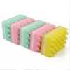Color Random Lovely 5 Piece/Pack Home Essential Kitchen Cleaning Tool Wave Sponge Washing Sponge
