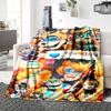 1Pc Fnaf Freddy'S Horror Theme Blanket For Couch Bed Plush Cozy Fuzzy Blanket Super Soft Warm Blankets For Fall And Winter 0918217