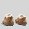 Velcro-strap Stylish Fleece-lined Women's Shoes Warm Winter Cotton Shoes