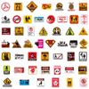 sanyuexiaozai Waterproof Decal for Laptop Motorcycle Snowboard Car Warning Stickers, DIY Decoration, Pack of 100