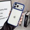 Clear Acrylic Phone Case With Large Camera Cutout IPhone 17 Pro Max 16 Plus 15 14 Full Coverage Protective Cover