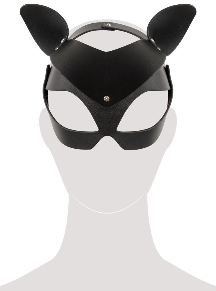 Bad Kitty - Cat Mask with Ears and Small Studs