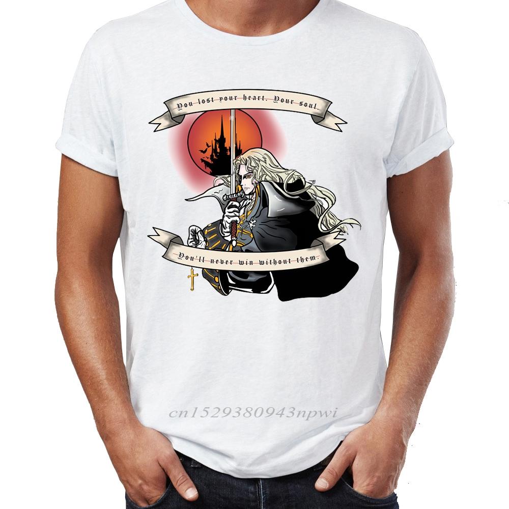 

Brand New Men T Shirts 100 Cotton Castlevania Simon Belmont Artsy Awesome Artwork Printed Oneck Tee Shirts Oversize S