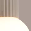 Halo beige ceiling lamp IP44