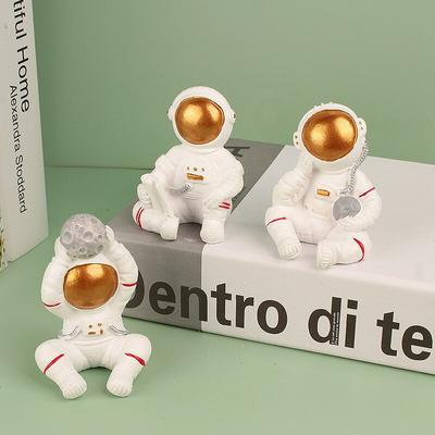 Gancho para colgar en la pared con forma de astronauta, para decoración del hogar, soporte para enchufes, para llaves detrás de la puerta, para abrigos, organizador de cables de alambre, soporte de pared
