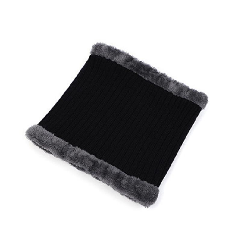 2/1PC Winter Hats Knit Cap Men And Women Velvet Hat Coral Fleece Scarf Outdoor Riding Hat Warm Plus Velvet Neck Protect Cap
