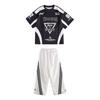 Children Stage Drum Hip-hop Runway Show Performance Costume Boys Girls Street Dance Jazz Streetwear T-shirt Pants Clothes Set