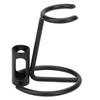 Razor Holder Modern Non Slip Quick Drying Practical Matte Black Metal Shaver Hanger Shaving Brush Stand