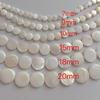 Simple Niche Design Natural Shell Disc Necklace Women Ins Vacation Beach Wind Versatile Collarbone Chain Accessories