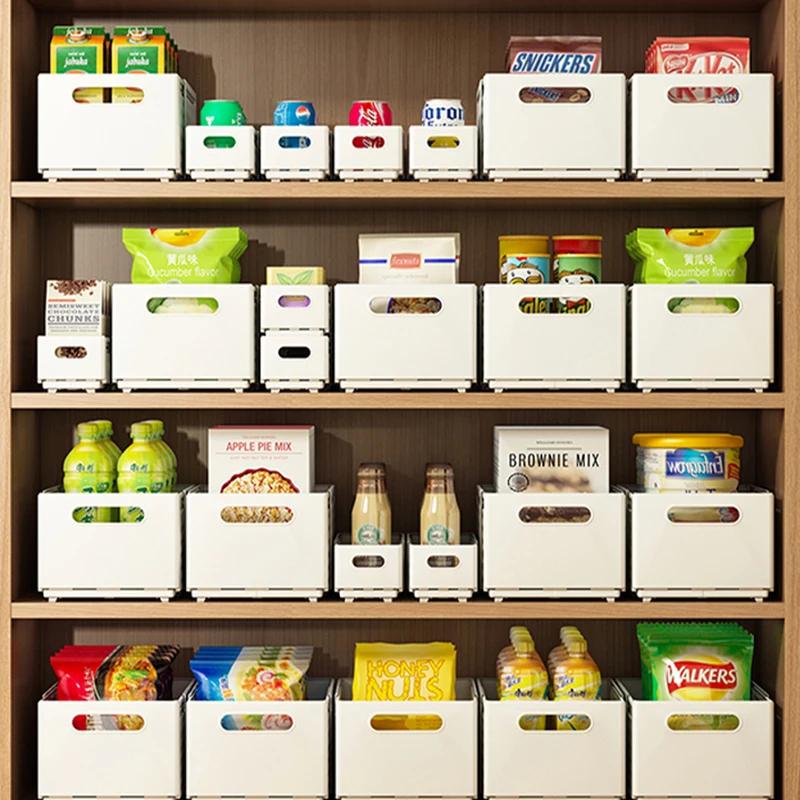 1/2/3 Stück Ausziehbarer Schubladen-Organizer Verstellbare Schrank-Aufbewahrungsbox Stapelbare Küchen-Organizer Sortier-Aufbewahrungsbox Für Zuhause