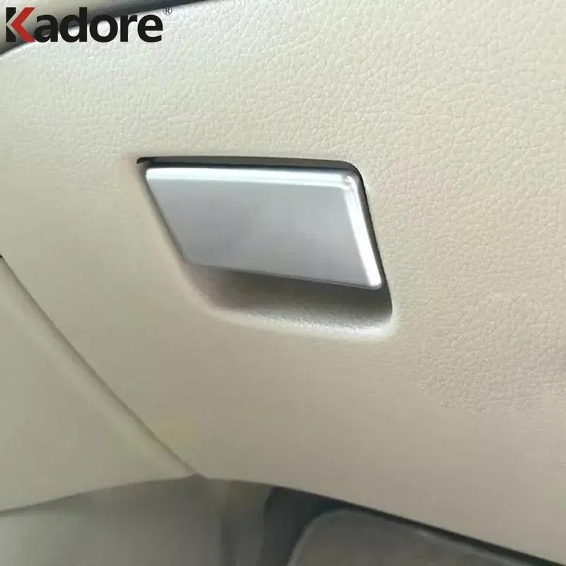 Car Storage Glove Box Handle Panel Cover Trim For Nissan Qashqai 2014-2018 Matte Interior Accessories
