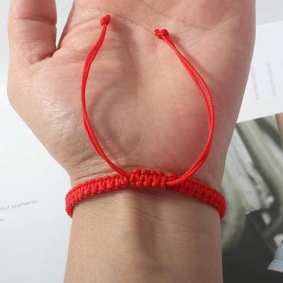 2026 New Year Zodiac Horse Bracelet Cartoon Lucky Horse Red String Woven Bracelet Couple Friend New Year Blessing Gift