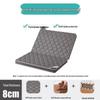 elegant grey 180x200x8cm foldable