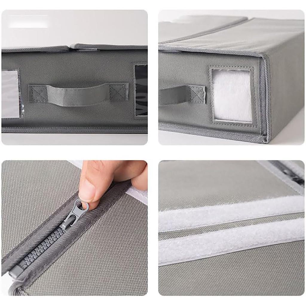 1PC Large Capacity Clothes Storage Bag Sheet Storage Box Clothing Fabric Sheet Storage Holder Wardrobe Blanket Quilt Storage Box