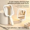 180° Foldable Portable Vanity Mirror 3 Color Bedroom Dressing Mirror  Dormitory