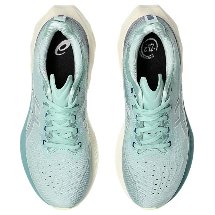 Asics Pánské tenisky Novablast 4 Light Celadon Blue Expanse 1011B693-301