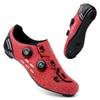 Scarpe da Ciclismo Strada Mountain Bike Compatibili Tacchette a Blocco Traspiranti Unisex Bici