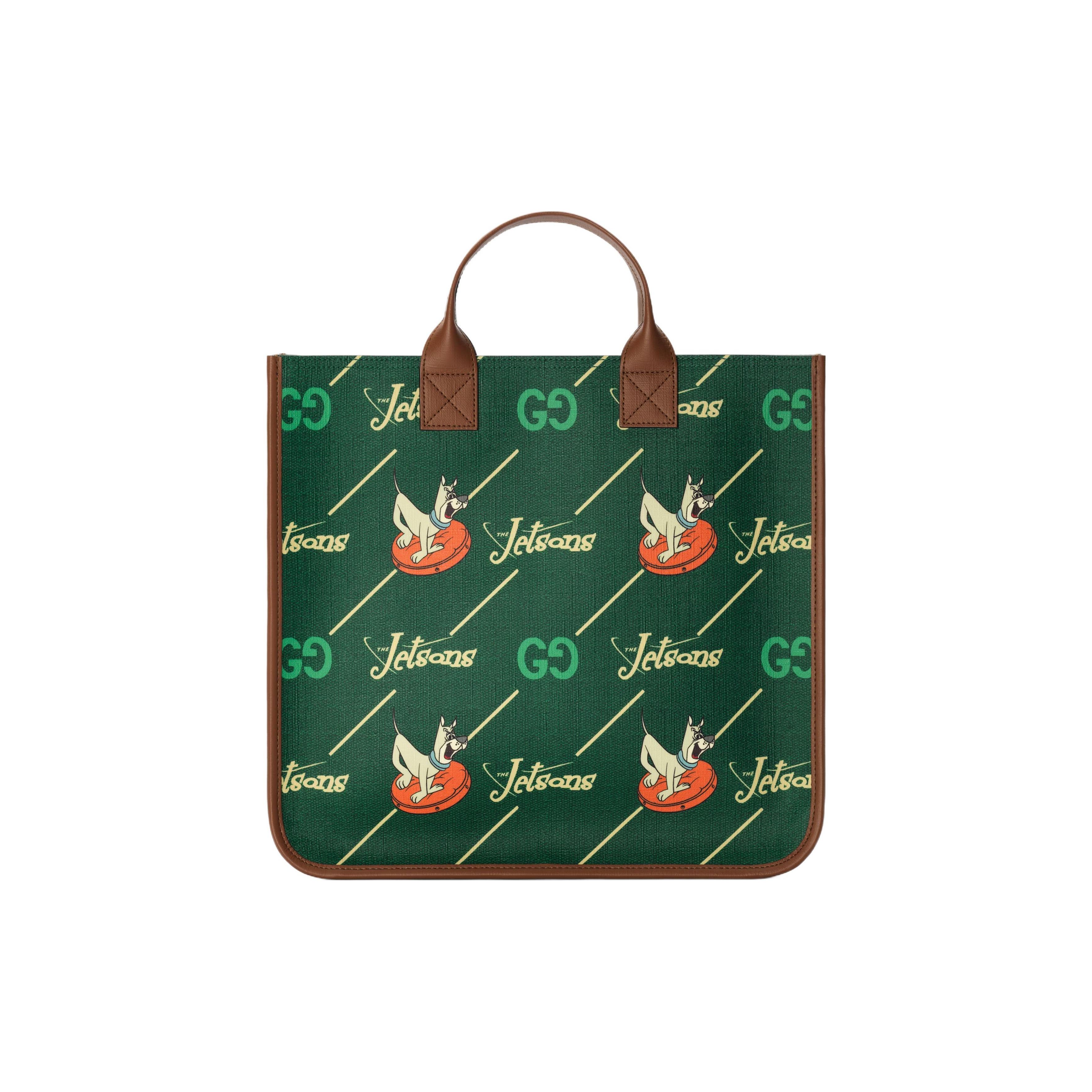 

Gucci Web Interlocking Double G Canvas Tote Bag Kids Tote Bags Green 550763-FACAN-3054 Shopping Bag Set(Basic Set+Shopping Bag)