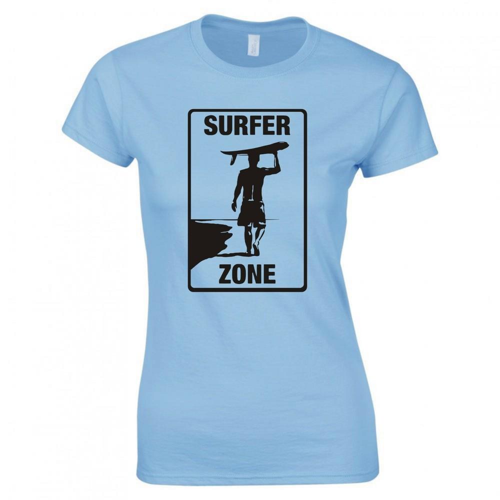 Surfing Surfer Zone Skinny Fit Tshirt S