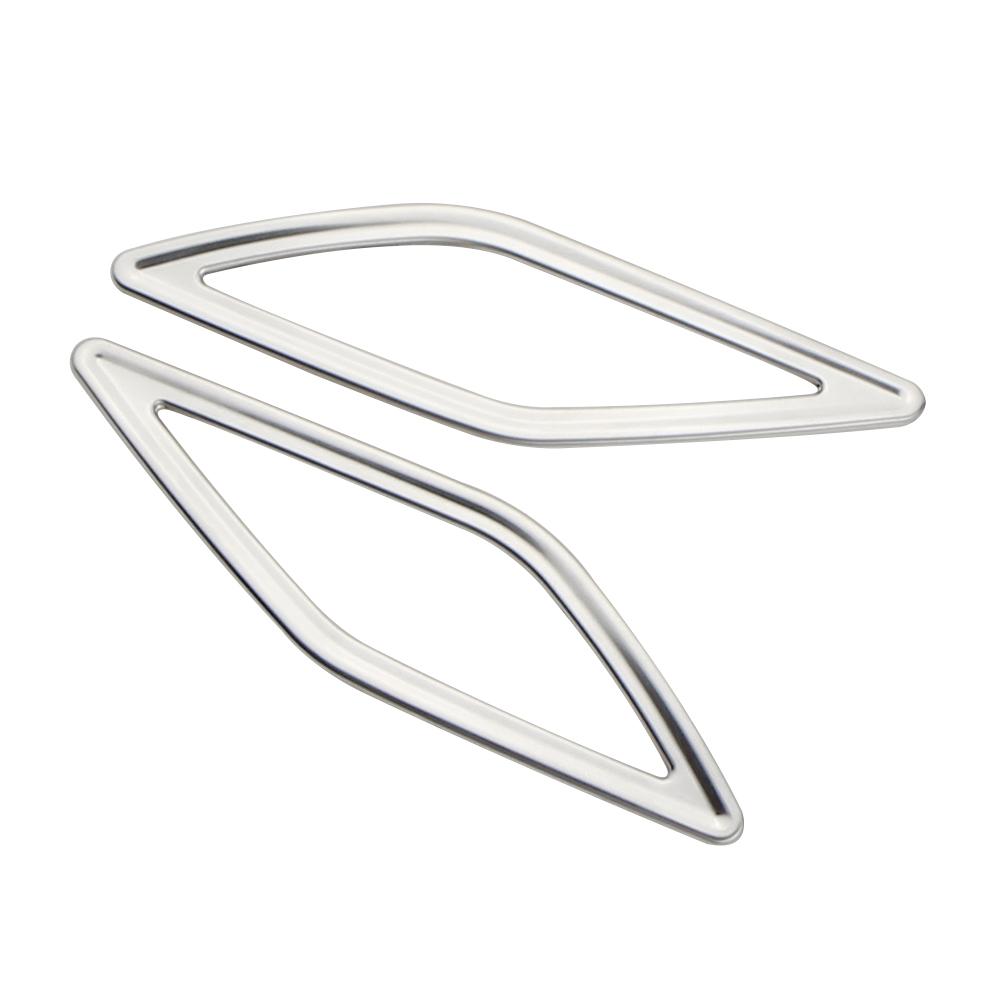 

2Pcs Car Front Pillar Speaker Cover Frame for VW Volkswagen Tcross T-cross 2018 - 2026 Stainless Steel Sticker Accessories