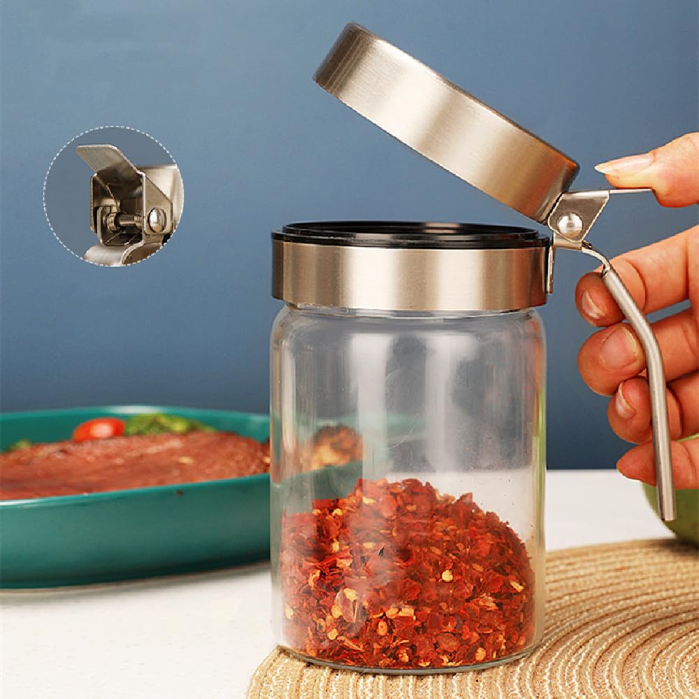 300ml Spoonful of Sugar and Salt In a Spice Bottle for Home Kitchen Use