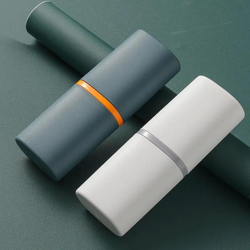 1pc Toothbrush Travel Case Travel Toothbrush Holder Case Portable Travel Toothbrush Case For Traveling Camping Business Trip