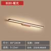 LED Mirror Light Ring Nordic Toilet Mirror Cabinet Master Lamps Simple Bedroom Makeup Bathroom Bathroom Wall Lamps