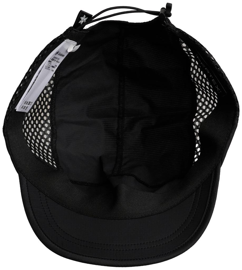 [Goldwin] Compact Run Mesh Cap BLACK F