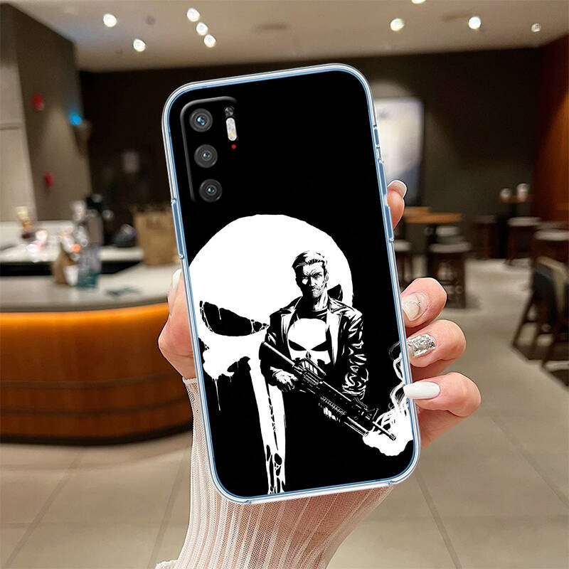 The Punisher Case for Motorola E7 E22 E20 E13 E15 E22S E30 E40 G10 G20 G04 G22 G23 G05 G75 G35 G55 G6 G7 G8 G9 Plus Power Play