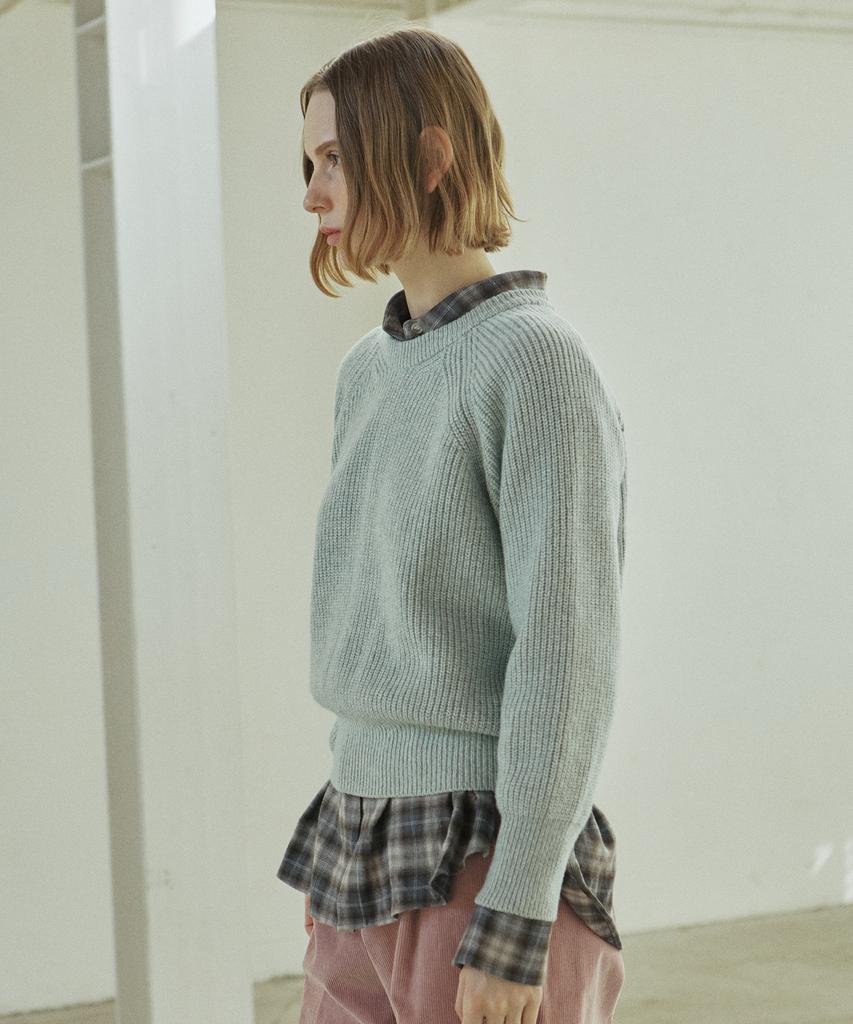 YUPPE Mix Wool Knit_Mint