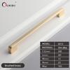 Oukali  New Design Zinc Alloy Pulls 96 128 192mm Home Furniture Hardware Kitchen Cabinet Dresser Drawer Door Pull Handles