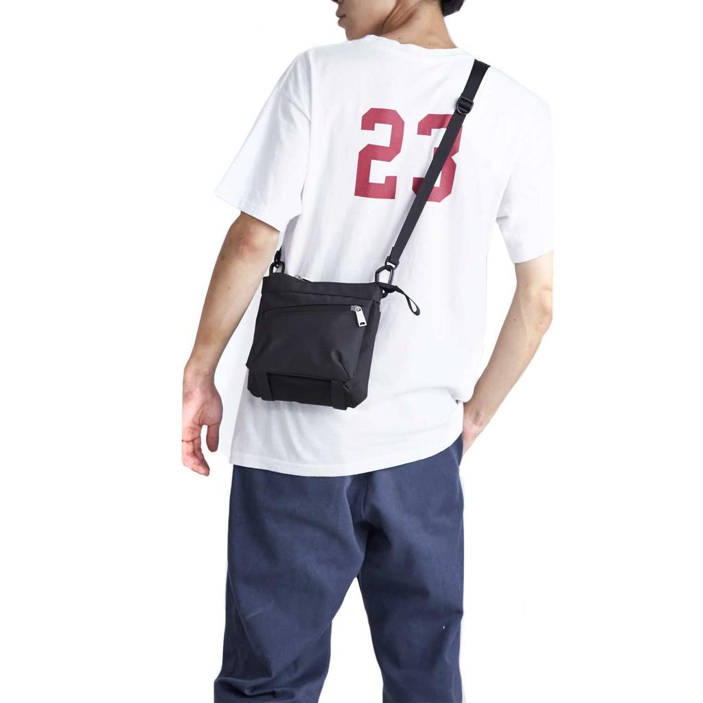 CIE VARIOUS MINI SHOULDER BAG Made in Lightweight Shoulder Bag BLACK, Waterproof, Japan,