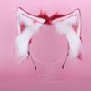 Süßes Lolita-Stirnband mit Fuchsohren und Spitzen-Schleife, Haarschmuck für Damen, Süßer Gothic-Stil