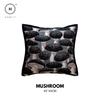 Homlly Noir Monochrome Decorative Pillow Cushion Cover (x2pcs)