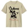 Deftones Snake TShirts Men  Novelty 100 Cotton Tee Shirt O Neck Short Sleeve T Shirt Plus Size Clothes