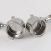 11MM 1 Ears Handle Filter for Delonghi Dedica EC681/681 Stainless Steel Coffee Double Mouth Splitter Portafilter Barista Tool