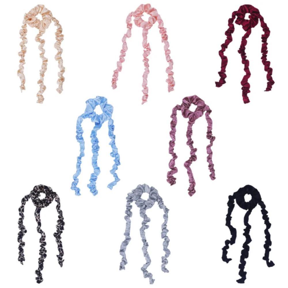 New Heatless Curling Rod Jellyfish Hair Curlers No Heat Hair Rollers Silk Curls Ribbon Hair Braider Headband Hair Styling Tools