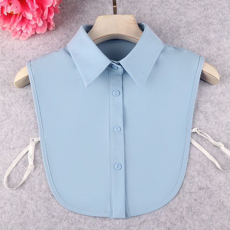 

Модная белая рубашка с искусственным воротником цвета конфет, женская рубашка с искусственным воротником, блузка с искусственным воротником, женская рубашка-свитер со съемными воротниками